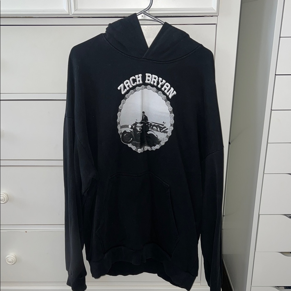Zach Bryan Black Hoodie
